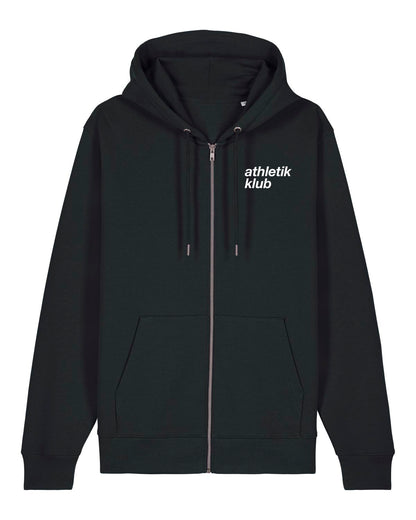 ATHL | ZIPPER WITH BACKPRINT | UNISEX | BLACK