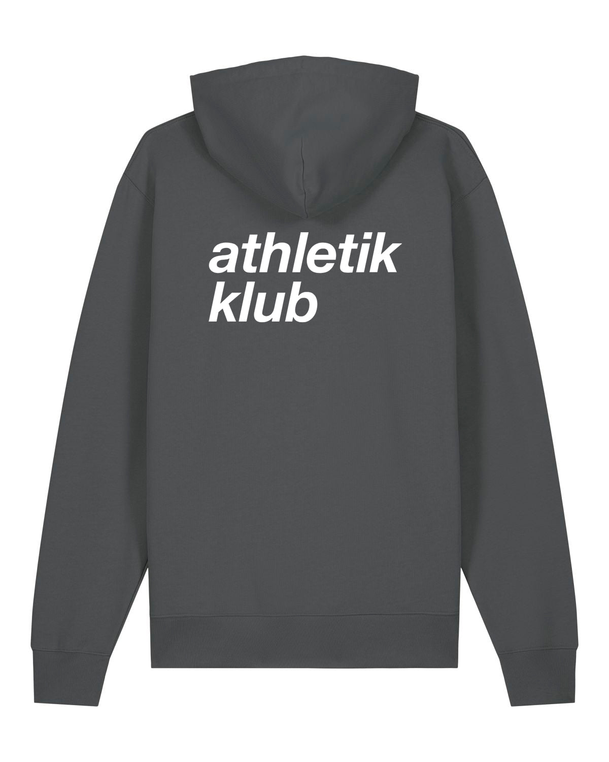 ATHL | HOODIE WITH BACKPRINT | UNISEX | ANTHRA