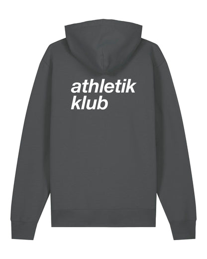 ATHL | HOODIE WITH BACKPRINT | UNISEX | ANTHRA