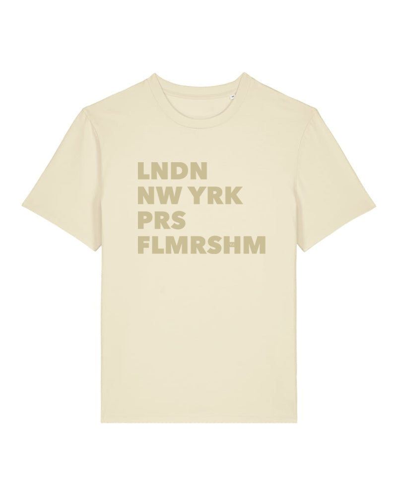 FLMRSHM | T-SHIRT | UNISEX | HONEY PAPER