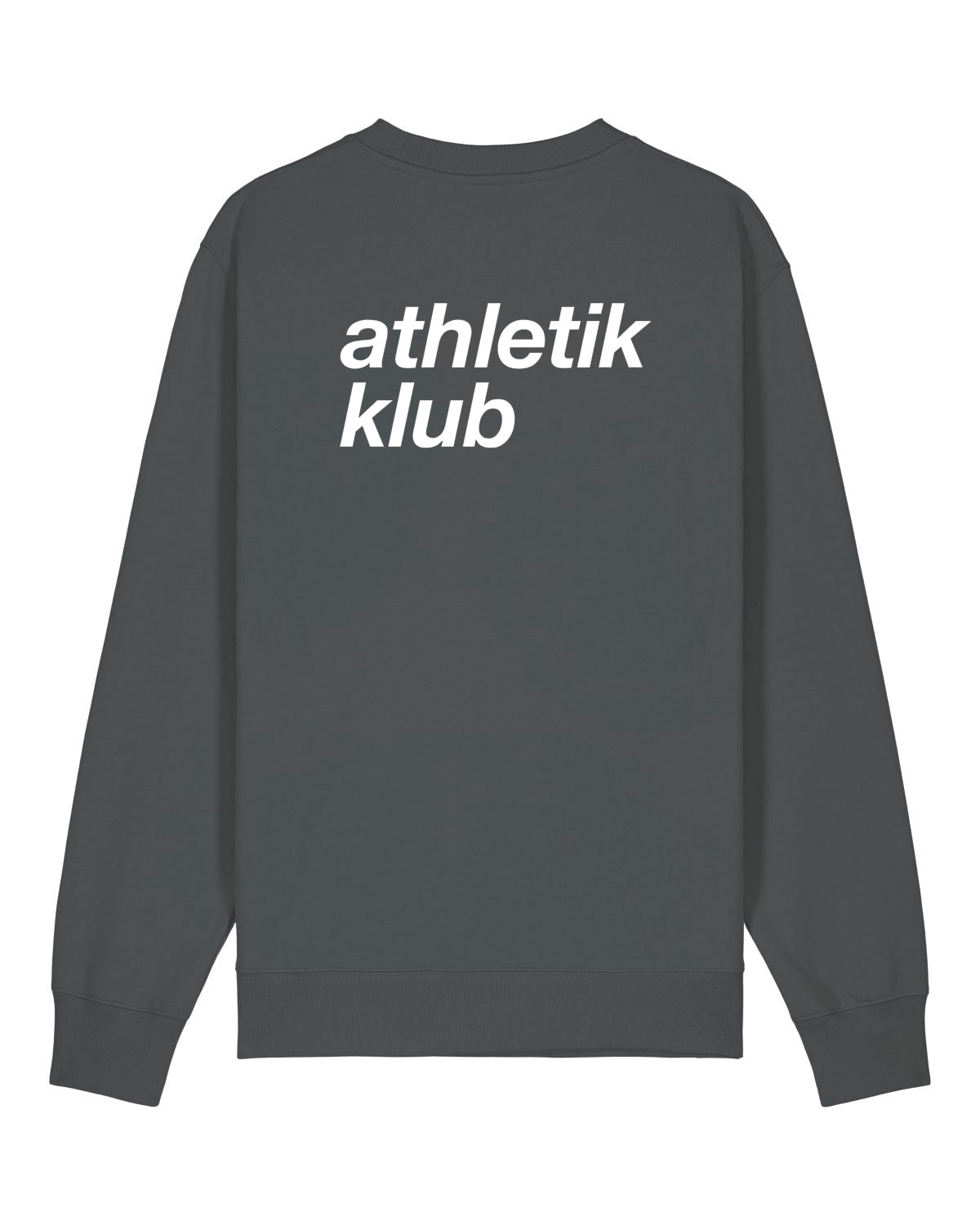 ATHL | CREWNECK WITH BACKPRINT | UNISEX | ANTHRA