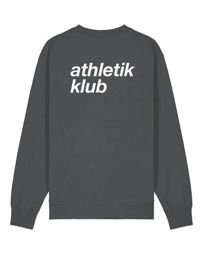 ATHL | CREWNECK WITH BACKPRINT | UNISEX | ANTHRA