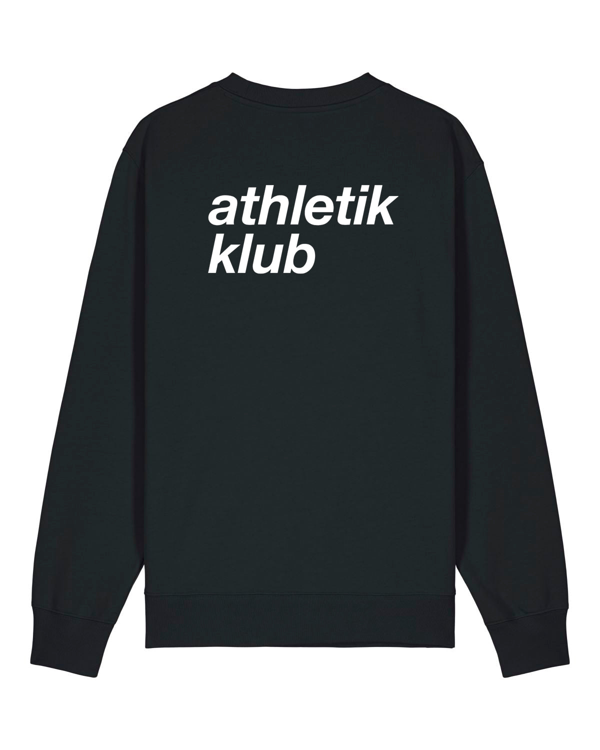 ATHL | CREWNECK WITH BACKPRINT | UNISEX | BLACK