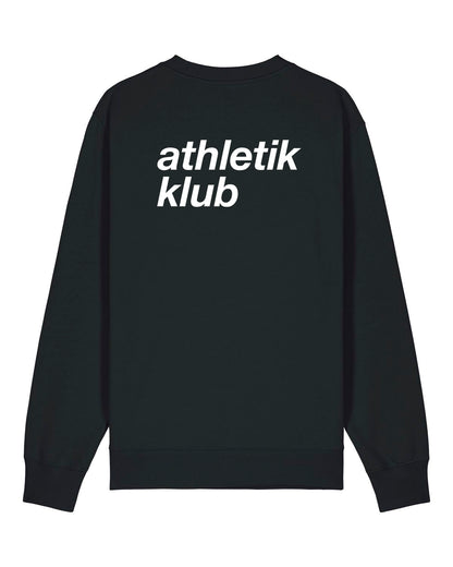 ATHL | CREWNECK WITH BACKPRINT | UNISEX | BLACK